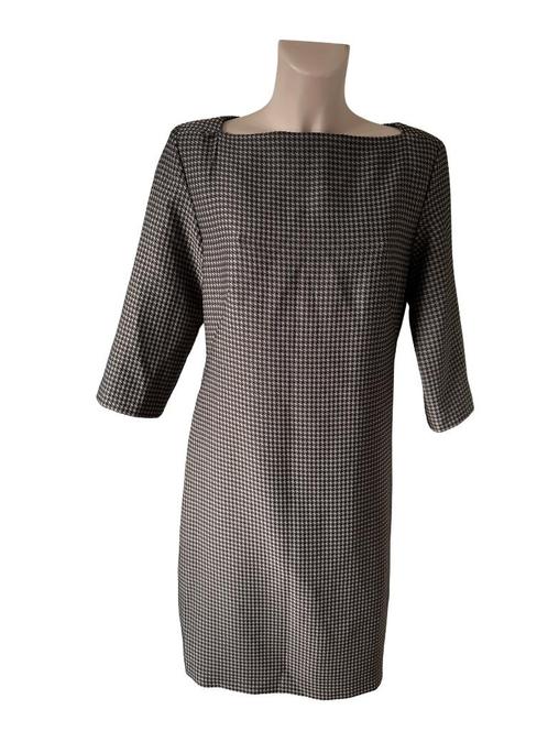 Purdey jurk L, Kleding | Dames, Jurken, Zo goed als nieuw, Maat 38/40 (M), Bruin, Ophalen of Verzenden