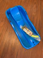 Blauwe slee met touw, Ophalen of Verzenden, Zo goed als nieuw, Overige merken, Met kar of aanhanger