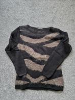 ROBERTO SARTO ZWART MET OLIJFGROENE ZACHTE TRUI MAAT L, Kleding | Dames, Truien en Vesten, Zwart, Maat 42/44 (L), Nieuw, Ophalen of Verzenden