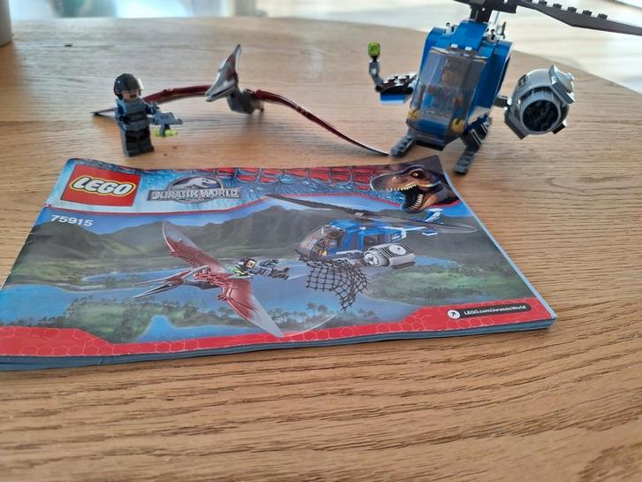 Lego 75915 Pteranodon Capture Jurassic World, Kinderen en Baby's, Speelgoed | Duplo en Lego, Zo goed als nieuw, Lego, Complete set