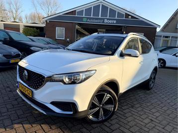 MG ZS EV Luxury Panoramadak, Camera, Leer (bj 2021) beschikbaar voor biedingen