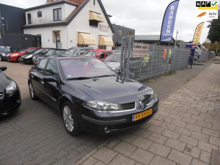 Renault Laguna 2.0-16V Tech Line lpg g3 navigatie airco, Auto's, Renault, Te koop, Laguna, ABS, Airbags, Airconditioning, Boordcomputer