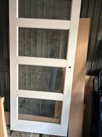 Rechtsdraaiende binnendeur, grondverf, 210x87cm, Doe-het-zelf en Verbouw, Deuren en Horren, Ophalen, 80 tot 100 cm, Binnendeur