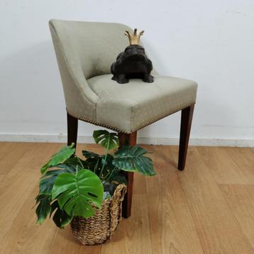 Antiek, vintage stoeltje, fauteuiltje, stoel, fauteuil beschikbaar voor biedingen