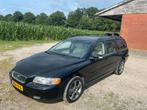 Volvo V70 2.5 T 2006 Zwart, Auto's, Volvo, Voorwielaandrijving, 1800 kg, 1504 kg, Stationwagon