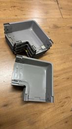 Kabelgoot hoekstukken (8 stuks) – €20, Kunststof, Zwart, Nieuw, Ophalen of Verzenden