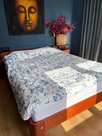 Auping Auronde 160x200, kersenhout, Huis en Inrichting, Slaapkamer | Bedden, Ophalen, Overige kleuren, Tweepersoons, Zo goed als nieuw