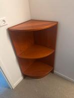 Gratis Teakhouten Boekenkast, Huis en Inrichting, Kasten | Boekenkasten, Ophalen, Met plank(en), Minder dan 50 cm, Gebruikt