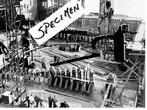 2-2-1938 NDSM plaatsen schroefraam/roerkoning ms Oranje, Gebruikt, Motorboot, Kaart, Foto of Prent, Verzenden