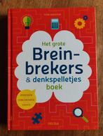 Het Grote Breinbrekers & Denkspelletjes Boek, Ophalen of Verzenden, Zo goed als nieuw, Puzzelboek