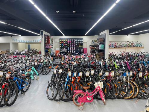 KINDERFIETSEN duizenden stuks bij Mega Bike Kids ROTTERDAM, Fietsen en Brommers, Fietsen | Kinderfietsjes, Nieuw, Ophalen of Verzenden