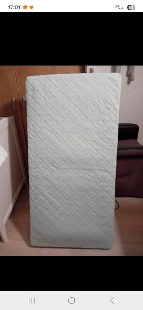 Ikea Vyssa matras tbv ledikantje., Kinderen en Baby's, Babywiegjes en Ledikanten, Zo goed als nieuw, Ledikant, Ophalen