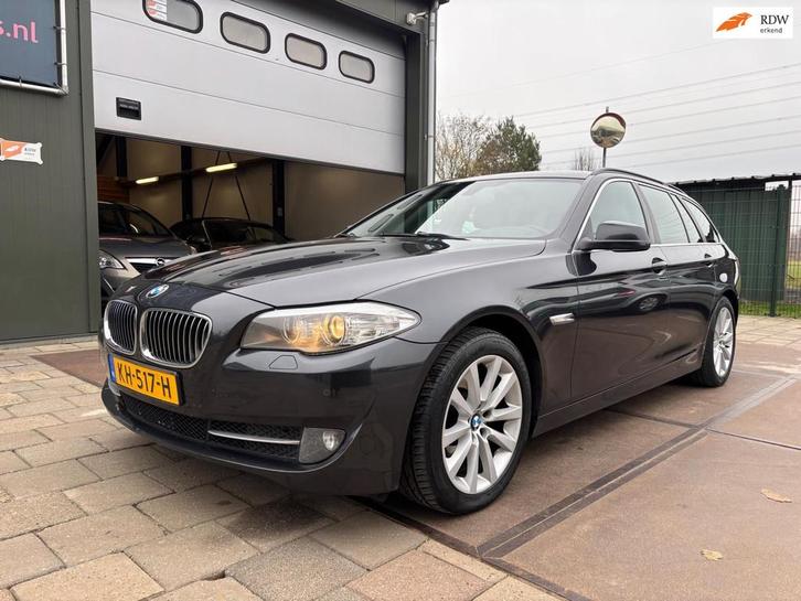 BMW 5-serie Touring 520d Executive Leder Navi Cruise Mooie A, Auto's, BMW, Bedrijf, Te koop, 5-Serie, ABS, Airbags, Airconditioning