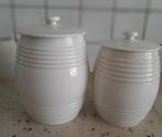 2 Banden Voorraad potten Societe Ceramique Maastricht, Antiek en Kunst, Ophalen of Verzenden