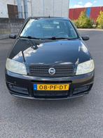 Fiat Punto 1.2 3DR 2004 Zwart, Auto's, Voorwielaandrijving, 1242 cc, 4 cilinders, 400 kg
