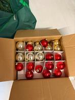 Kerstversiering rood goud, Diversen, Ophalen of Verzenden, Zo goed als nieuw