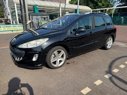 Peugeot 308 1.6 THP 110KW SW 2008 Zwart, Auto's, Peugeot, Particulier, Airbags, Airconditioning, Boordcomputer, Cruise Control