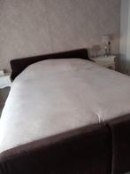 Elektrische verstelbaar tweepersoonsbed, Huis en Inrichting, Ophalen, Bruin, Tweepersoons, 200 cm