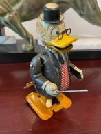 Professor Ludwig Von Drake Wald Disney windup jaren '50, Verzamelen, Disney, Gebruikt, Ophalen of Verzenden, Overige figuren, Beeldje of Figuurtje