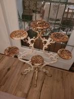 Oud brocante plantenrek, Ophalen