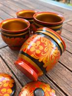 Antieke Russische kopjes, Antiek en Kunst, Ophalen of Verzenden