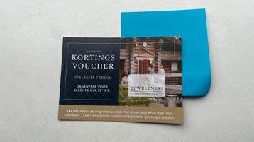 Bewellness kortingsvoucher korting voucher kaartje beschikbaar voor biedingen