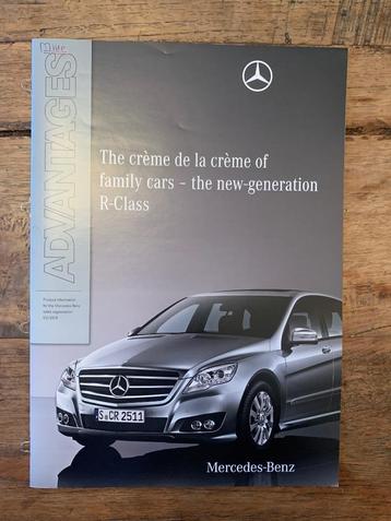 Productinformatiebrochure Mercedes-Benz R-klasse V W251 2010 beschikbaar voor biedingen