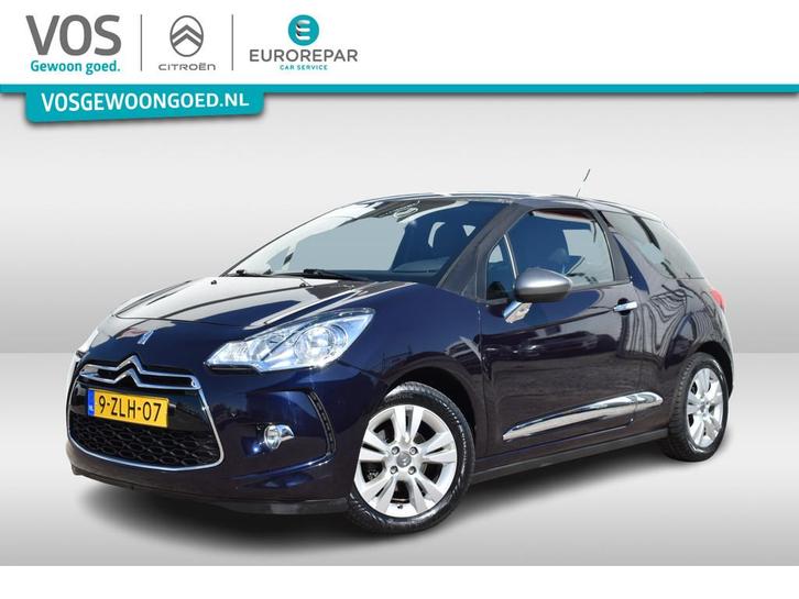Citroën DS3 PureTech 82 So Chic | Navigatie | Airconditioni, Auto's, Citroën, Bedrijf, Te koop, DS3, ABS, Airbags, Airconditioning
