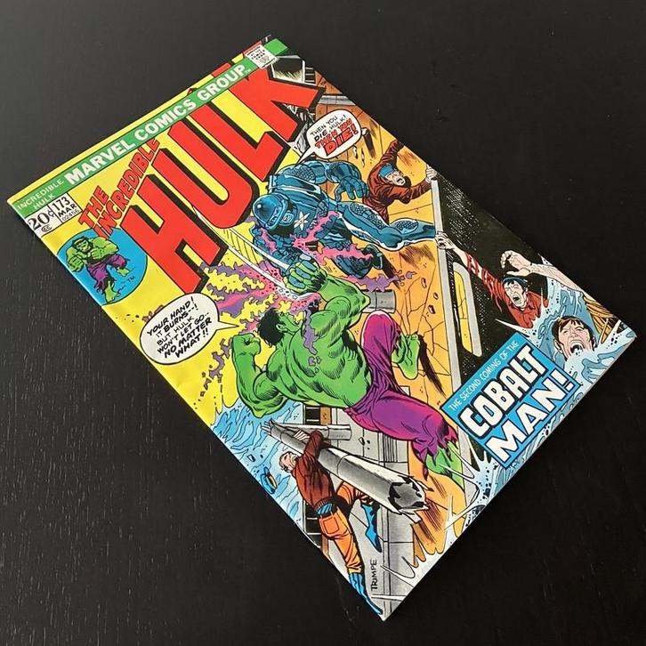 Incredible Hulk Vol.1 #173 (1974) VF- (7.5), Boeken, Strips | Comics, Gelezen, Eén comic, Amerika, Ophalen of Verzenden