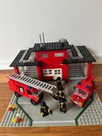 Lego brandweerkazerne jaren 80 nr 6382, Ophalen of Verzenden, Gebruikt, Complete set, Lego