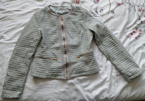 Zomerjas dames maat XXL, lichtblauw, komt uit Italië, Kleding | Dames, Jassen | Zomer, Gedragen, Maat 46/48 (XL) of groter, Blauw