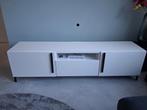 Wit Besta tv meubel van Ikea, Huis en Inrichting, Kasten | Televisiemeubels, Ophalen, 25 tot 50 cm, 150 tot 200 cm, Minder dan 100 cm