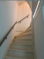 Trapleuning rvs 2 stuks, Doe-het-zelf en Verbouw, Ladders en Trappen, Ophalen, Zo goed als nieuw, 2 tot 4 meter