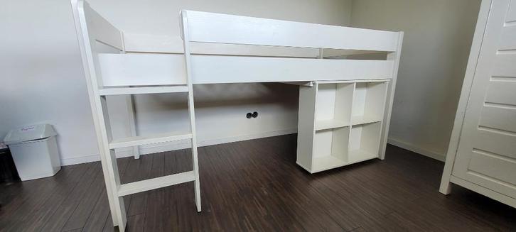 Half Hoogslaper Kind 6-10 jaar, Kinderen en Baby's, Kinderkamer | Stapelbedden en Hoogslapers, Gebruikt, Halfhoogslaper, Ophalen of Verzenden