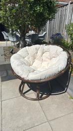 Papasan rotan lounge stoep, Ophalen, Zo goed als nieuw