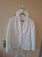 Wit Linnen Colbertjasje Maat 40, Maat 38/40 (M), Wit, Ophalen of Verzenden, Zo goed als nieuw