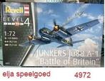 Modelbouw Revell 4972 Junkers Ju 88 A-1 Battle of Britain, Hobby en Vrije tijd, Modelbouw | Vliegtuigen en Helikopters, 1:72 tot 1:144