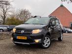 Dacia Sandero 0.9 TCe Stepway | Navi + Airco + Cruise nu €, Auto's, Voorwielaandrijving, Stof, Zwart, Zwart