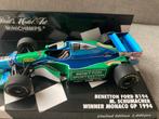✅ Michael Schumacher 1:43 Winner Monaco GP 1994 Benetton, Ophalen of Verzenden, Nieuw, Formule 1