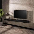 Wandplank tv meubel liquid metal zwart nieuw in doos., Ophalen, Nieuw, 25 tot 50 cm, Minder dan 100 cm