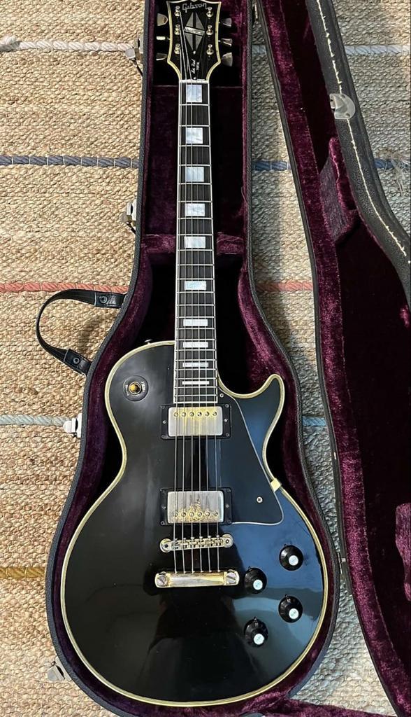 Vintage 1973 Gibson Les Paul Custom - Heerlijk spelend!, Muziek en Instrumenten, Snaarinstrumenten | Gitaren | Elektrisch, Gebruikt