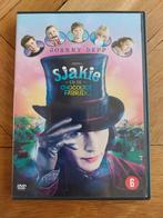 DVD Sjakie en de chocolade fabriek - Johnny Depp - 2005, Avontuur, Ophalen of Verzenden, Zo goed als nieuw, Vanaf 6 jaar