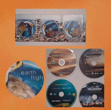 7 schitterende dvd human planet BBC earth flight... €10! beschikbaar voor biedingen