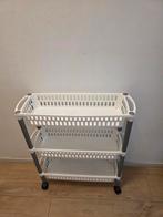 Verrijdbaar opbergrek met 3 manden, Ophalen, Gebruikt