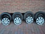 Winterbanden met Velgen - 14 inch Toyota Yaris 2013, Auto-onderdelen, Banden en Velgen, 14 inch, Gebruikt, 175 mm, Banden en Velgen