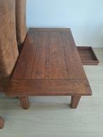 Eiken meubelen tafel salontafel, Ophalen, Gebruikt, Eikenhout, 4 tot 6 stoelen