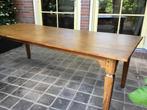 Robuuste eikenhouten eetkamertafel 2.40/ 98cm, Huis en Inrichting, Tafels | Eettafels, Gebruikt, 100 tot 150 cm, Eikenhout, 200 cm of meer