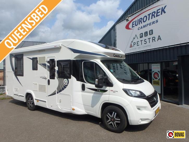 Chausson Welcome 718 XLB Limited-Edition, Caravans en Kamperen, Campers, Bedrijf, tot en met 3, Half-integraal, Chausson, Fiat