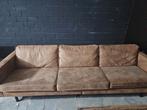 BePureHome cognac bank ca 3m brees, Huis en Inrichting, Banken | Bankstellen, Ophalen, Overige materialen, 250 tot 300 cm, 75 tot 100 cm