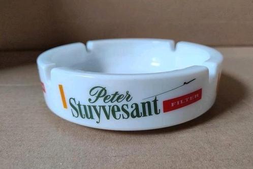 Asbak sigaretten merk Peter Stuyvesant filter - gehard glas, Verzamelen, Rookartikelen, Aanstekers en Luciferdoosjes, Zo goed als nieuw